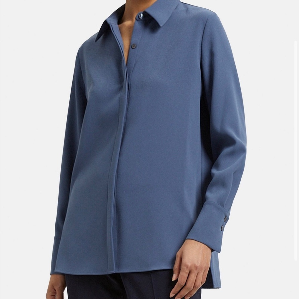 Theory Admiral Crepe Shirt